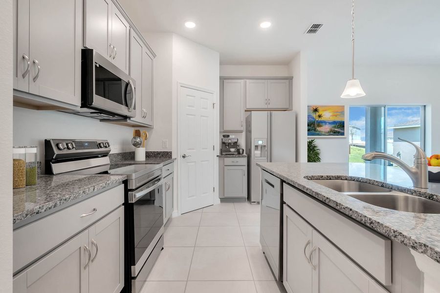 Representative furnished interior of a home built from the The Cortez II by Stanley Martin Homes in Avalon Park Tavares Single Family Homes, Tavares (Image 2).