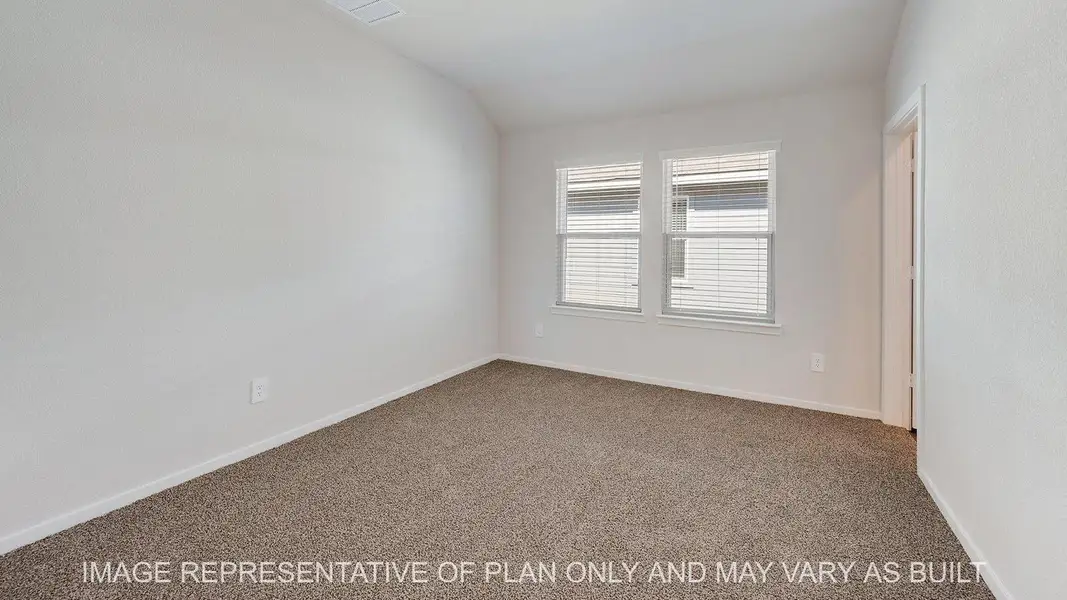 Spacious, unfurnished interior of a new home in Midtown Reserve, College Station (Image 11).