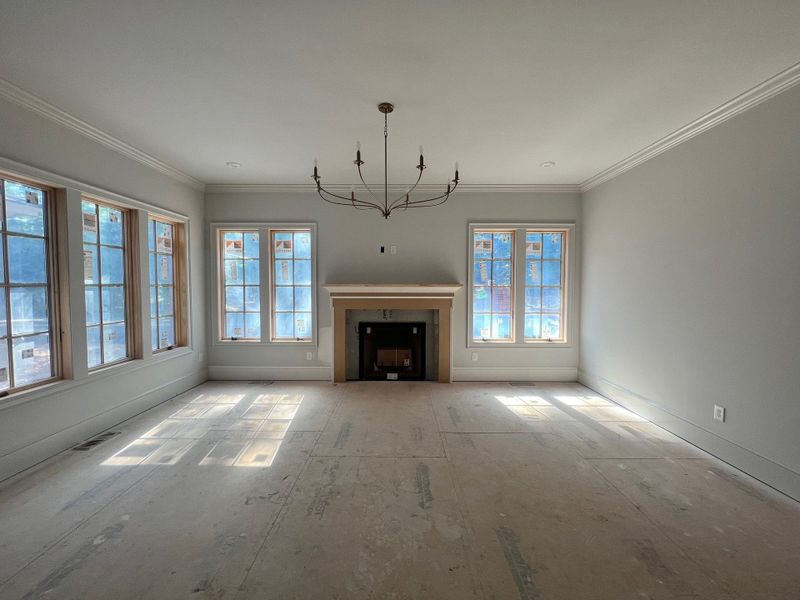 In-progress construction of a new home in Pinecrest, Durham, NC (Image 5).