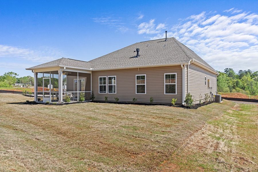 Representative exterior details of a home built from the Julie II by Great Southern Homes in Peachtree Hills, Lexington (Image 33).