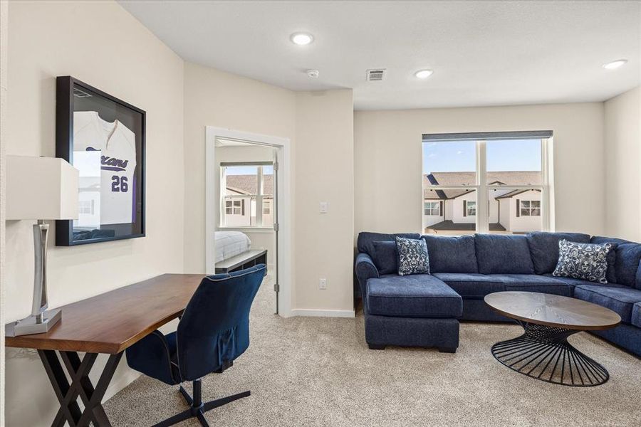 Furnished interior view inside a new home in , Stephenville (Image 10). Furnished interior view inside a new home in , Stephenville (Image 10).
