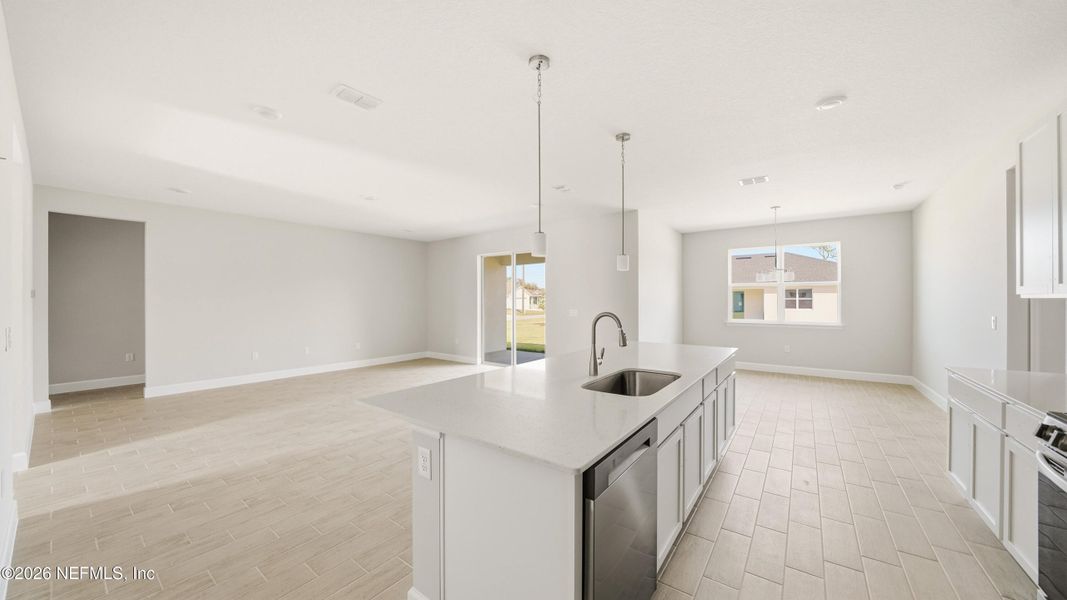 Furnished interior view inside a new home in , Palm Coast (Image 13).
