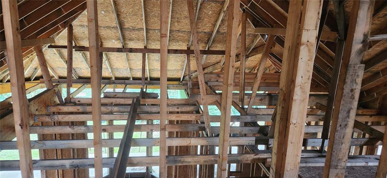 In-progress construction of a new home in , Dallas, TX (Image 8).