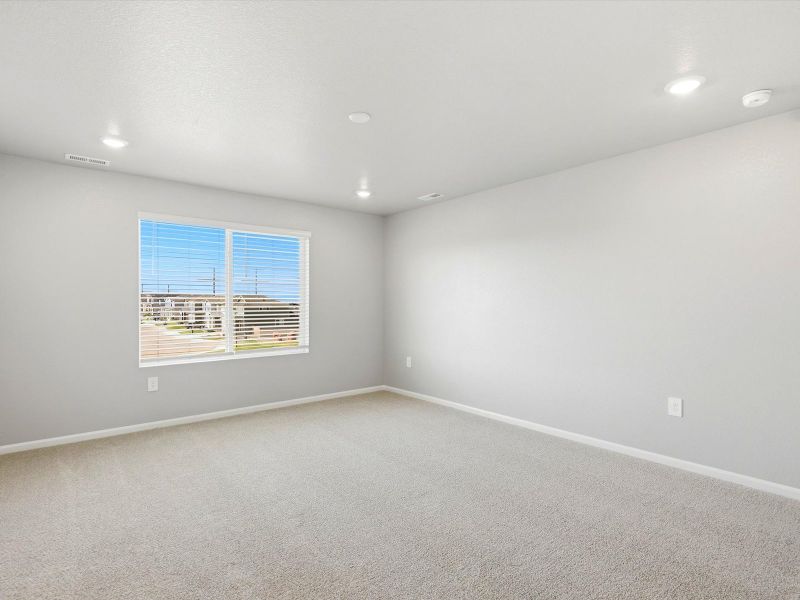 Spacious, unfurnished interior of a new home in Lorson Ranch : The Springs Collection, Colorado Springs (Image 14). Spacious, unfurnished interior of a new home in Lorson Ranch : The Springs Collection, Colorado Springs (Image 14).