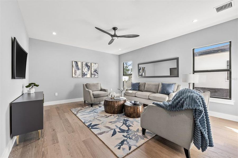 Furnished interior view inside a new home in , Winter Park (Image 44). Furnished interior view inside a new home in , Winter Park (Image 44).