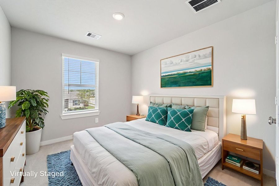 Furnished interior view inside a new home in Southwinds, Baytown (Image 6). Furnished interior view inside a new home in Southwinds, Baytown (Image 6).