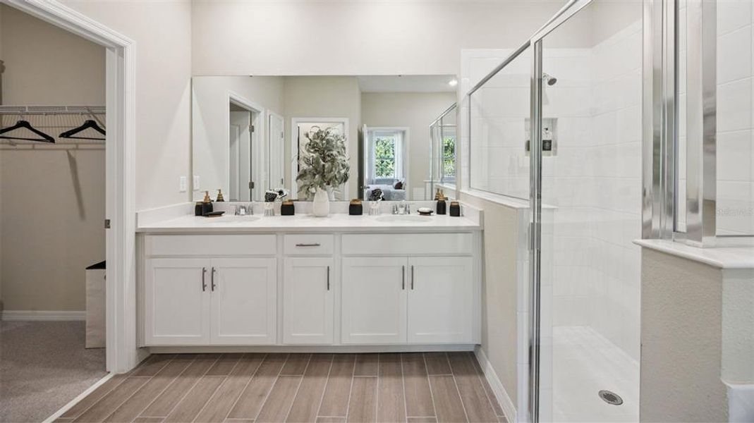 Furnished interior view inside a new home in Archers Mill, Ormond Beach (Image 28).