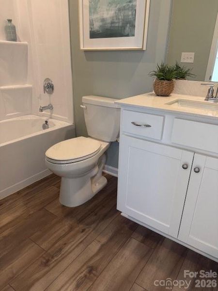 3rd floor bathroom - model home pictures