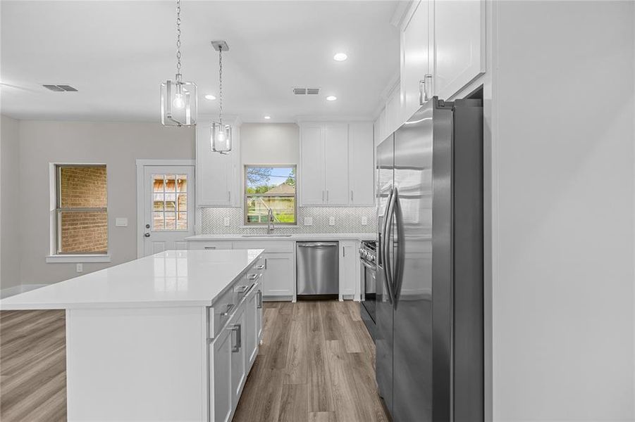 Furnished interior view inside a new home in , Tom Bean (Image 6).