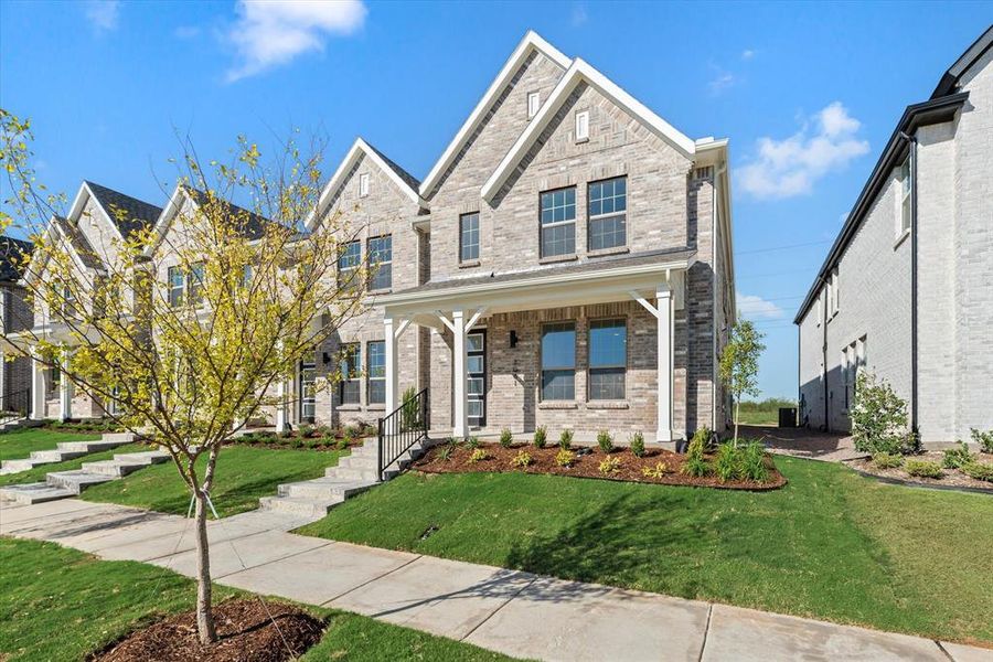 Beautiful new townhomes that are always in style now available in Crowley's newest master planned community...Karis!