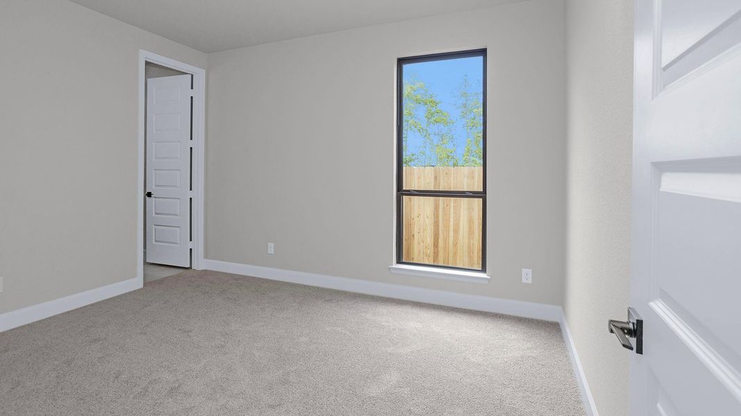 Spacious, unfurnished interior of a new home in Artavia 55' - Valencia, Conroe (Image 12). Spacious, unfurnished interior of a new home in Artavia 55' - Valencia, Conroe (Image 12).