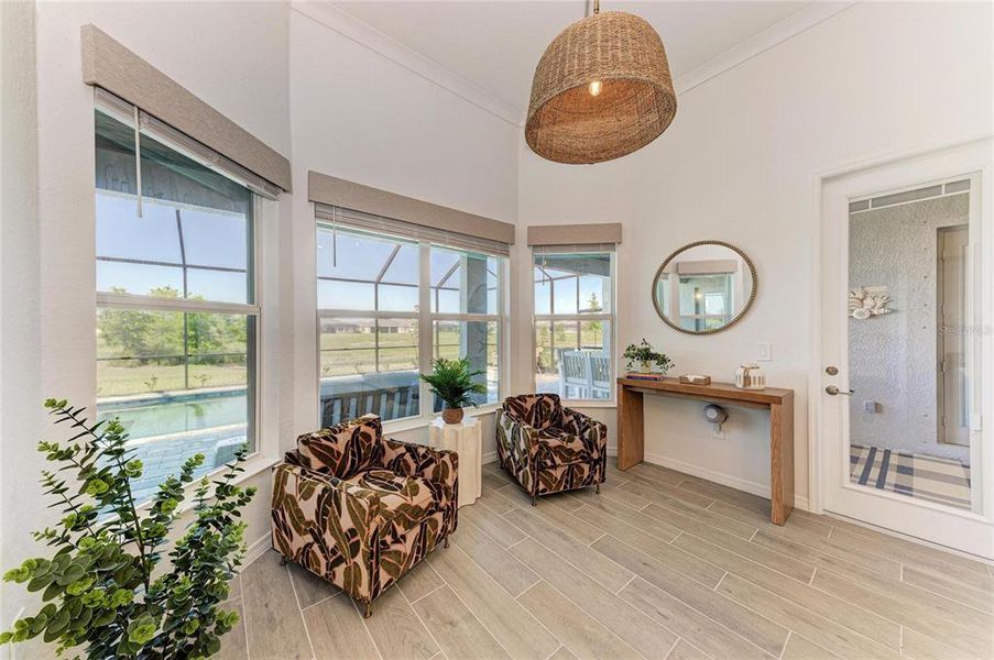 Furnished interior view inside a new home in , Venice (Image 47).