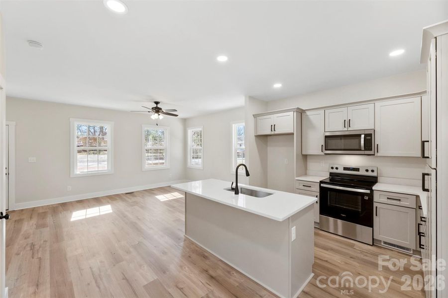 Furnished interior view inside a new home in , Shelby (Image 5). Furnished interior view inside a new home in , Shelby (Image 5).