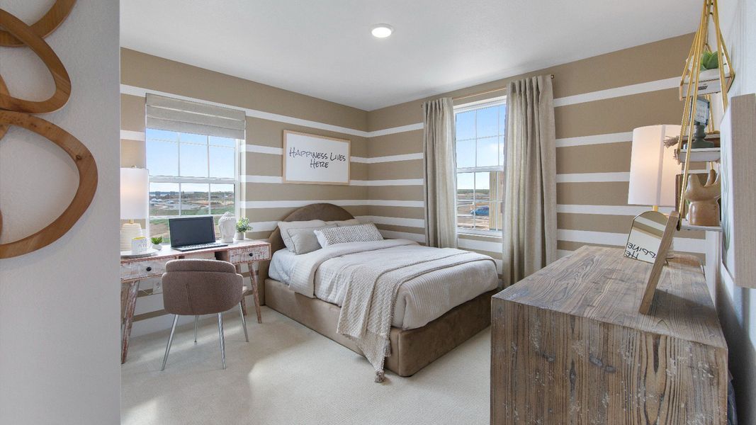 Representative furnished interior of a home built from the Brimstone by Brightland Homes in Windler Single Family Homes, Aurora (Image 25). Representative furnished interior of a home built from the Brimstone by Brightland Homes in Windler Single Family Homes, Aurora (Image 25).