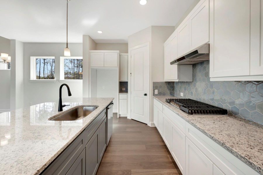 Furnished interior view inside a new home in ARTAVIA 45' Homesites, Conroe (Image 6).