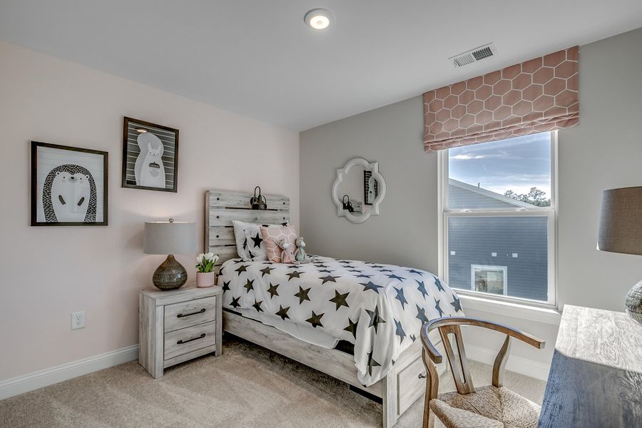 Furnished interior view inside a new home in The Oaks, Goose Creek (Image 6).