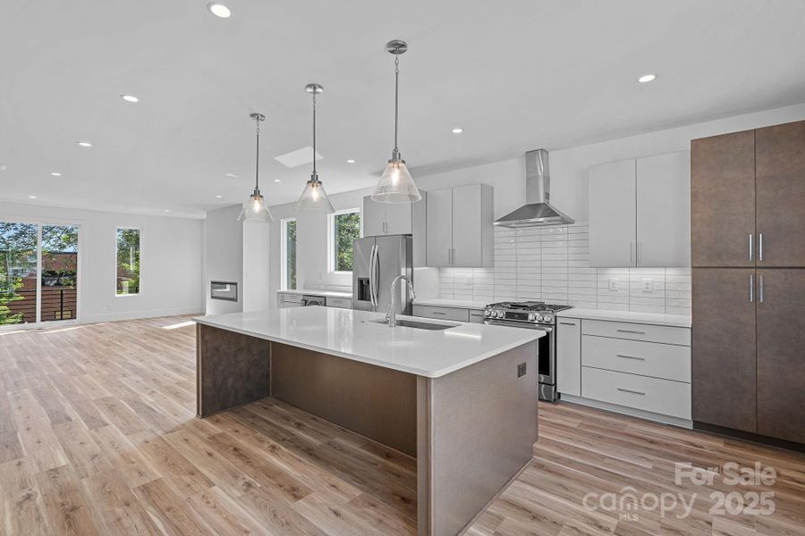 Furnished interior view inside a new home in , Charlotte (Image 13).