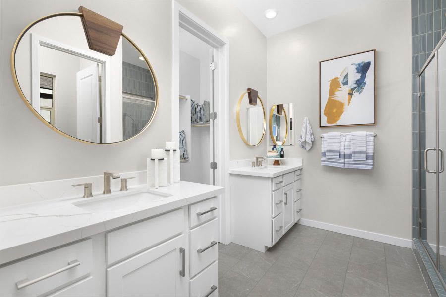 Representative furnished interior of a home built from the Aqua by Mattamy Homes in White Tank Vistas, Waddell (Image 12).