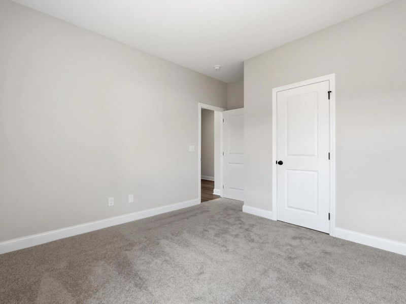 Representative unfurnished interior of a home built from the The Glen A by Davidson Homes LLC in Meadow Ridge Estates, Josephine (Image 22). Representative unfurnished interior of a home built from the The Glen A by Davidson Homes LLC in Meadow Ridge Estates, Josephine (Image 22).
