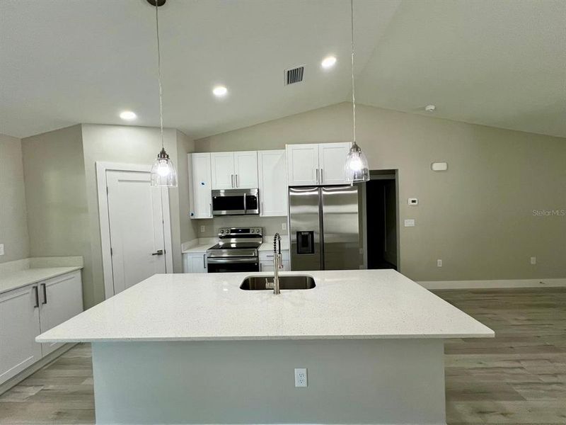 Furnished interior view inside a new home in , Citrus Springs (Image 9).