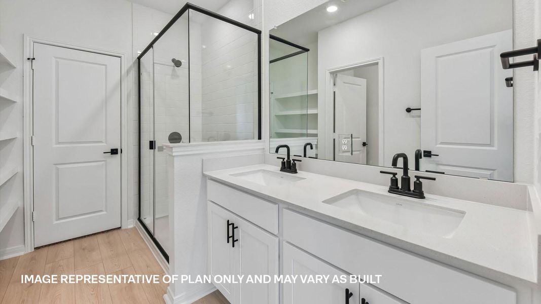 Furnished interior view inside a new home in Avery Centre, Round Rock (Image 15).