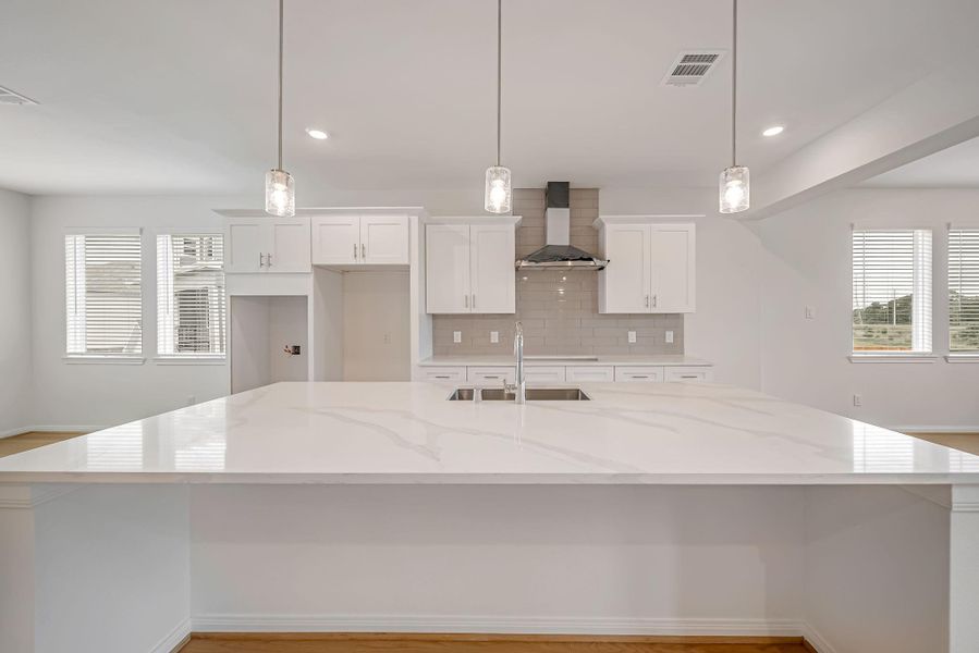 Furnished interior view inside a new home in Townsen Landing, Humble (Image 5).