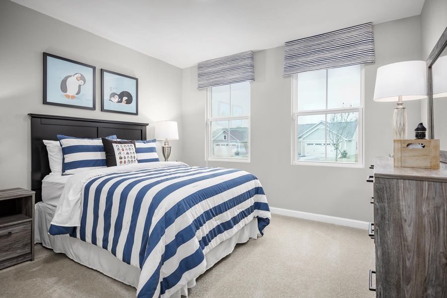 Furnished interior view inside a new home in Somerset, Santee (Image 12).