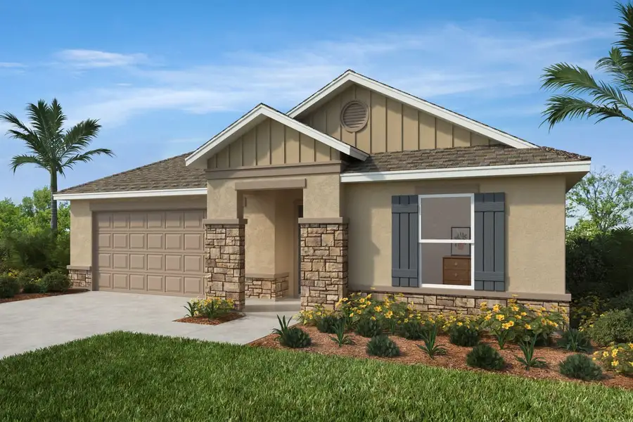 Exterior G with optional stone Exterior G with optional stone