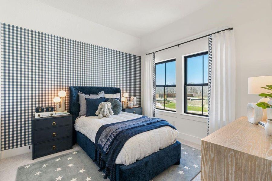 Furnished interior view inside a new home in Friendswood Trails, Friendswood (Image 15).