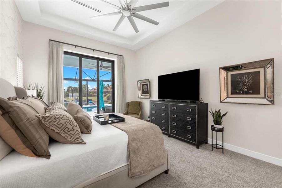 Furnished interior view inside a new home in , Port Charlotte (Image 63).