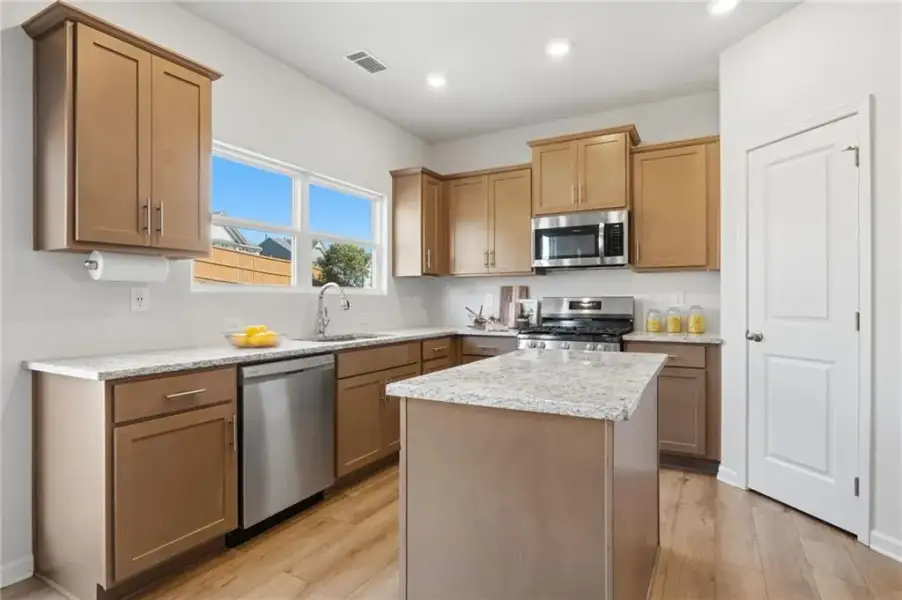 Furnished interior view inside a new home in , Canton (Image 5).