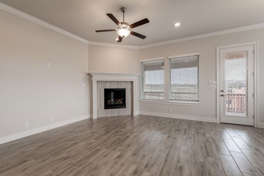 The Prescott - Living Room