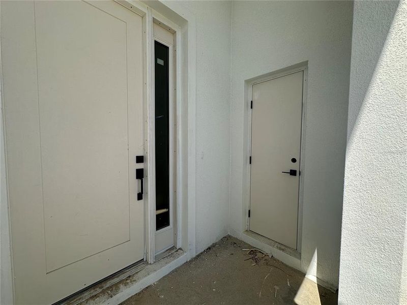 Front Entry and Delivery Closet Front Entry and Delivery Closet