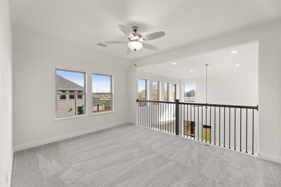 Representative unfurnished interior of a home built from the Magnolia by UnionMain Homes in Edgewater, Fate (Image 23). Representative unfurnished interior of a home built from the Magnolia by UnionMain Homes in Edgewater, Fate (Image 23).