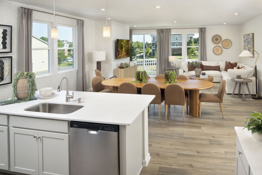 Furnished interior view inside a new home in Bratton Pointe, Rock Hill (Image 5).