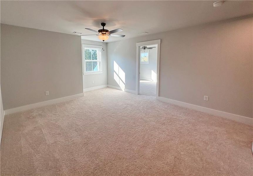 Spacious, unfurnished interior of a new home in Riversprings, Dacula (Image 29). Spacious, unfurnished interior of a new home in Riversprings, Dacula (Image 29).