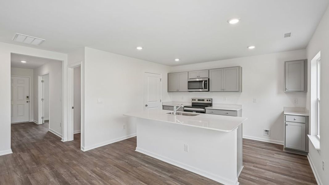 Furnished interior view inside a new home in Mangum Farms, Stem (Image 6).