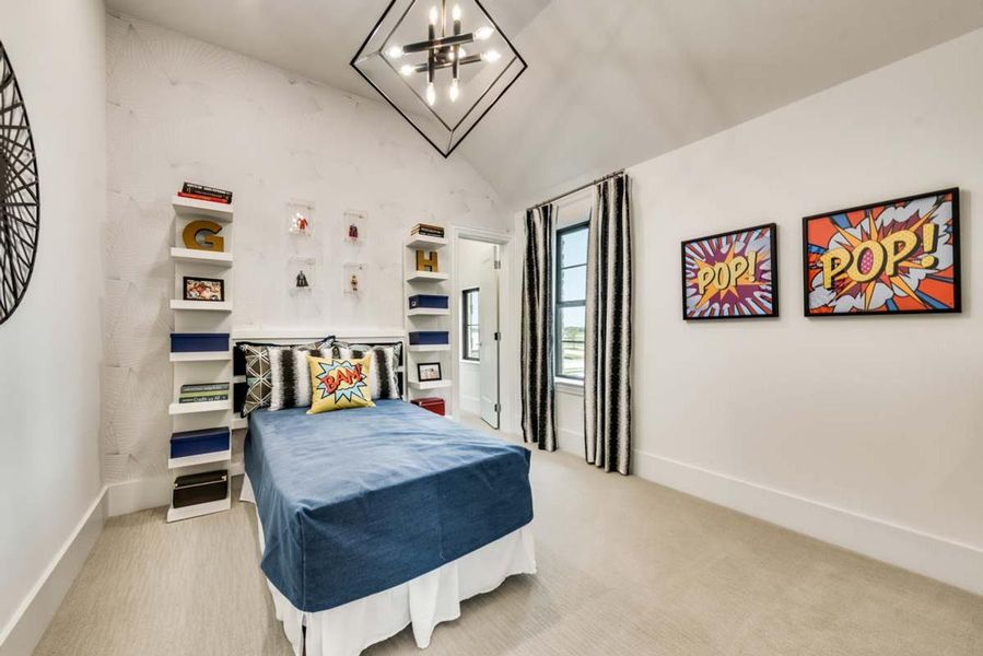 Representative furnished interior of a home built from the Grand Whitehall by Grand Homes in Grand Oaks, Celina (Image 17).