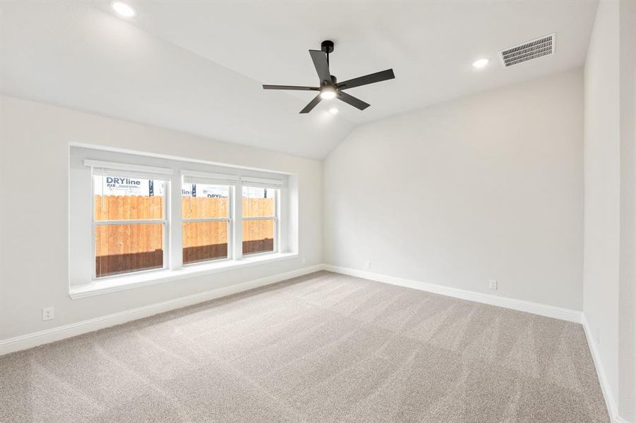 Spacious, unfurnished interior of a new home in Parks of Aledo, Aledo (Image 22). Spacious, unfurnished interior of a new home in Parks of Aledo, Aledo (Image 22).