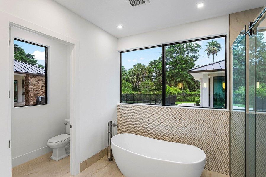 Furnished interior view inside a new home in , Delray Beach (Image 19).