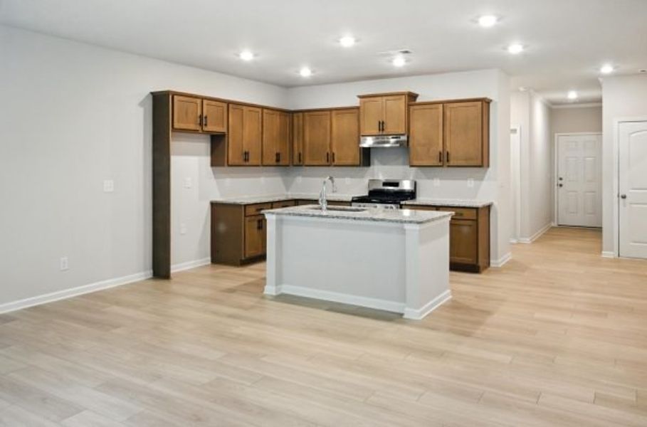Representative furnished interior of a home built from the Orchard by Piedmont Residential in Villages at Cedar Hill, Dallas (Image 10).