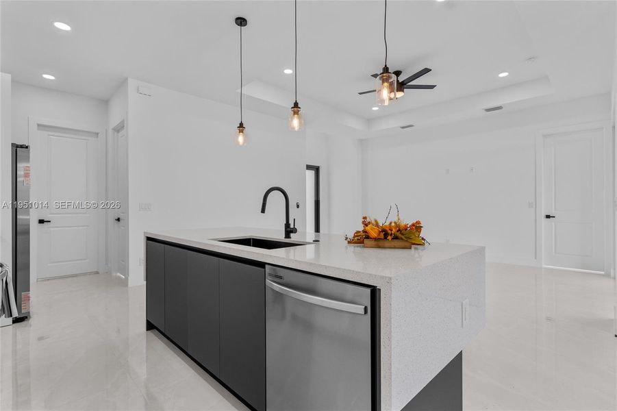Furnished interior view inside a new home in , Lehigh Acres (Image 10).