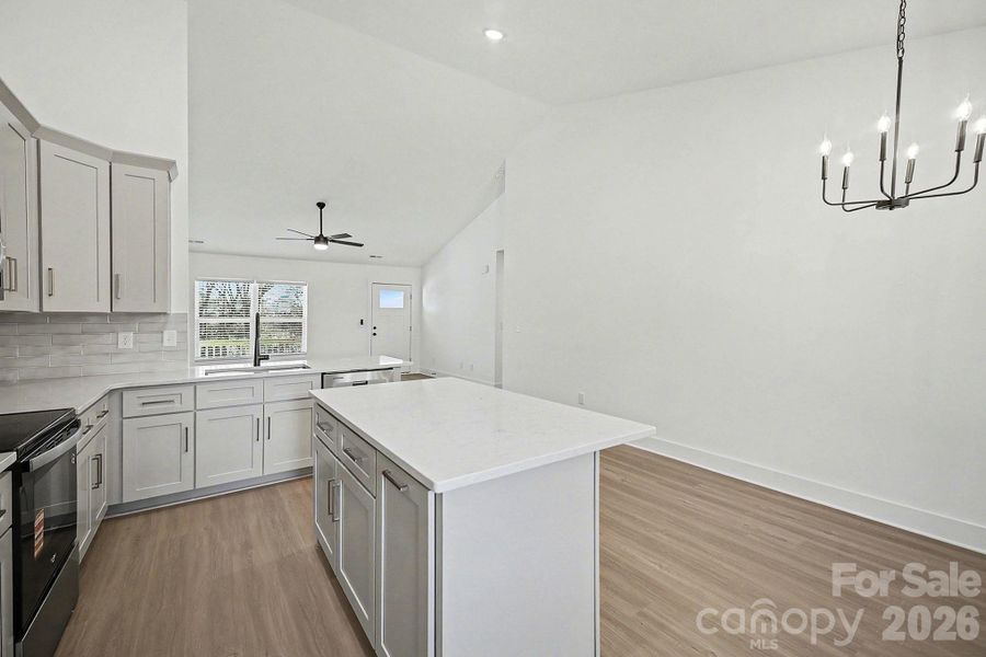 Furnished interior view inside a new home in , Newton (Image 3).