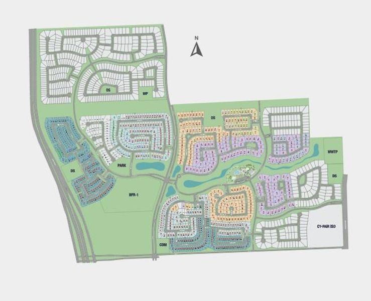 Avalon at Cypress Site Map Avalon at Cypress Site Map