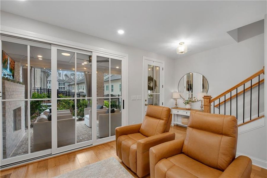 Furnished interior view inside a new home in , Peachtree Corners (Image 45).