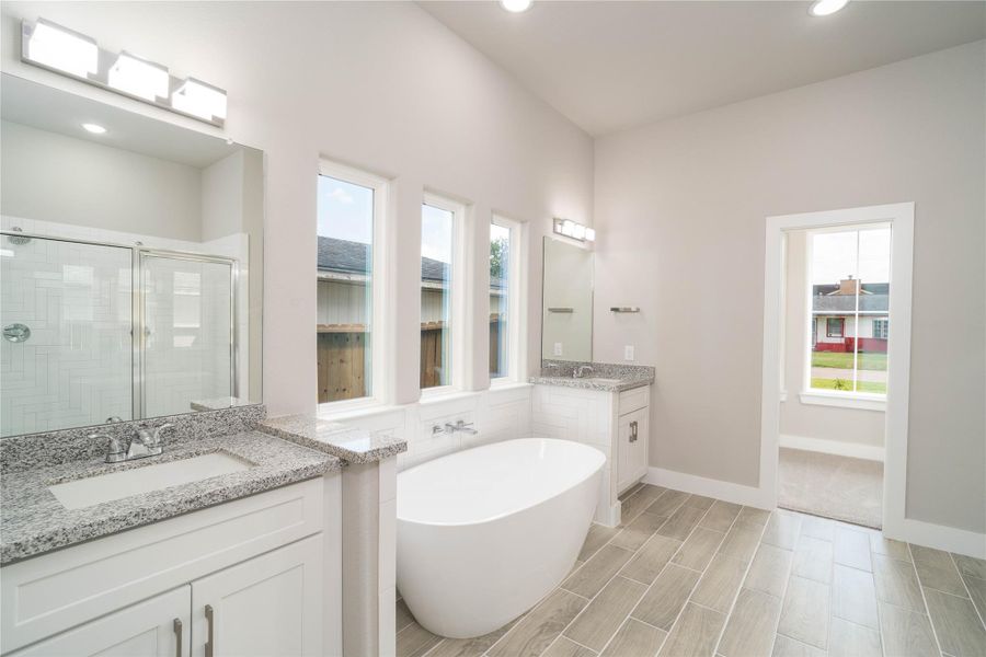 Furnished interior view inside a new home in , Houston (Image 6). Furnished interior view inside a new home in , Houston (Image 6).