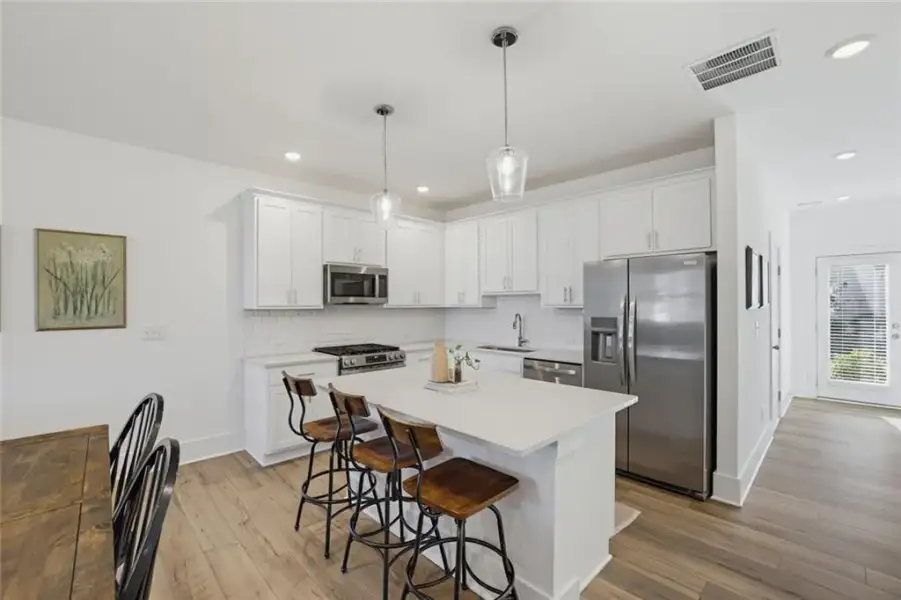 Furnished interior view inside a new home in Park Vue, Atlanta (Image 13).