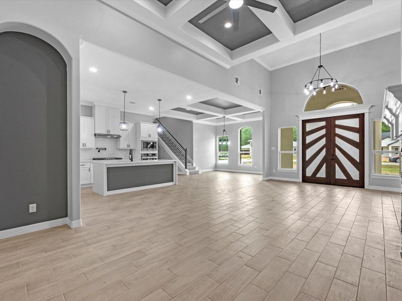 Furnished interior view inside a new home in , Dayton (Image 6).