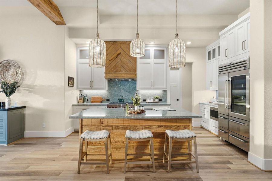 Furnished interior view inside a new home in , Willis (Image 14).