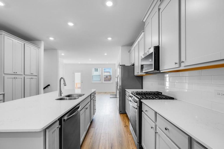 Furnished interior view inside a new home in Towns at Creekside, Doraville (Image 5).